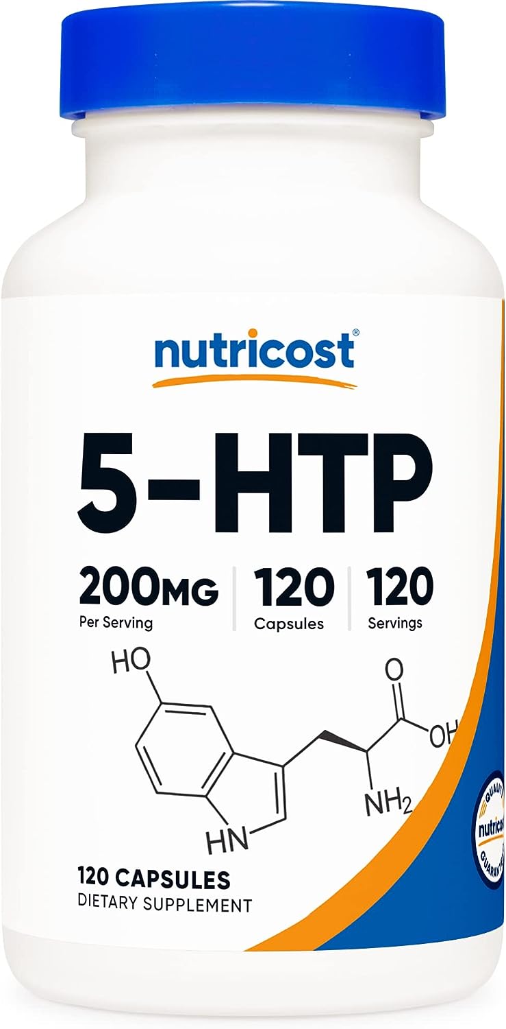 Nutricost 5-HTP 200mg, 120 Capsules