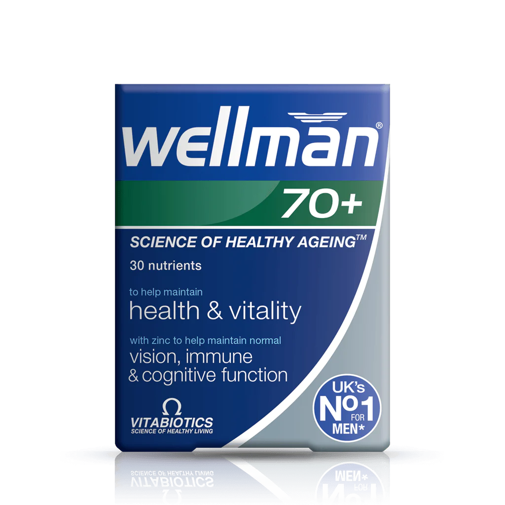 VITABIOTICS WELLMAN +70,30 TABLETS