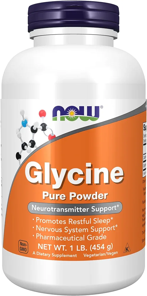 NOW Glycine Pure Powder 454 g