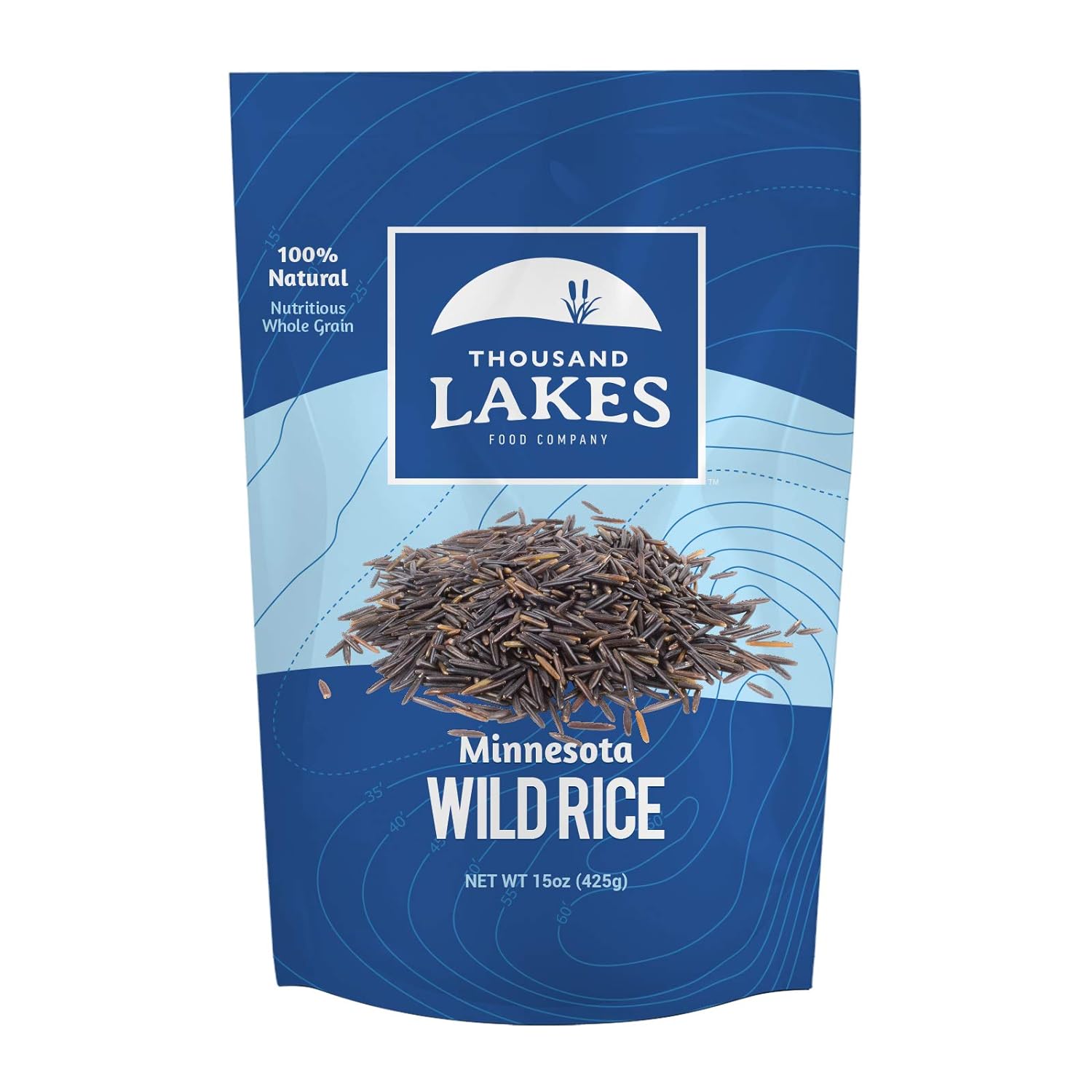 Thousand Lakes Minnesota Grown Wild Rice - 15 ounces | 100% Wild Rice | All Natural