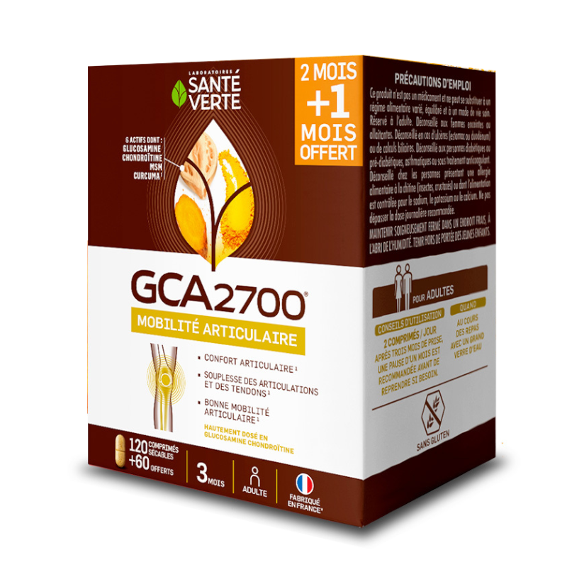 GCA 2700 - 180 tablets - SANTE VERTE