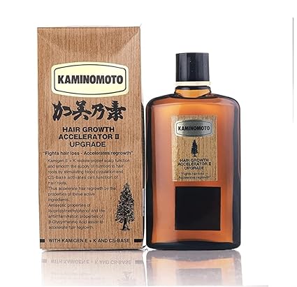 Maani KAMINOMOTO Hair Growth Accelerator II UPGRADE Version Made in JAPAN GOLD 150ml REGROWTH TREATMENT