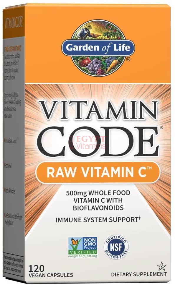 Garden of Life Vitamin C |120 Capsules