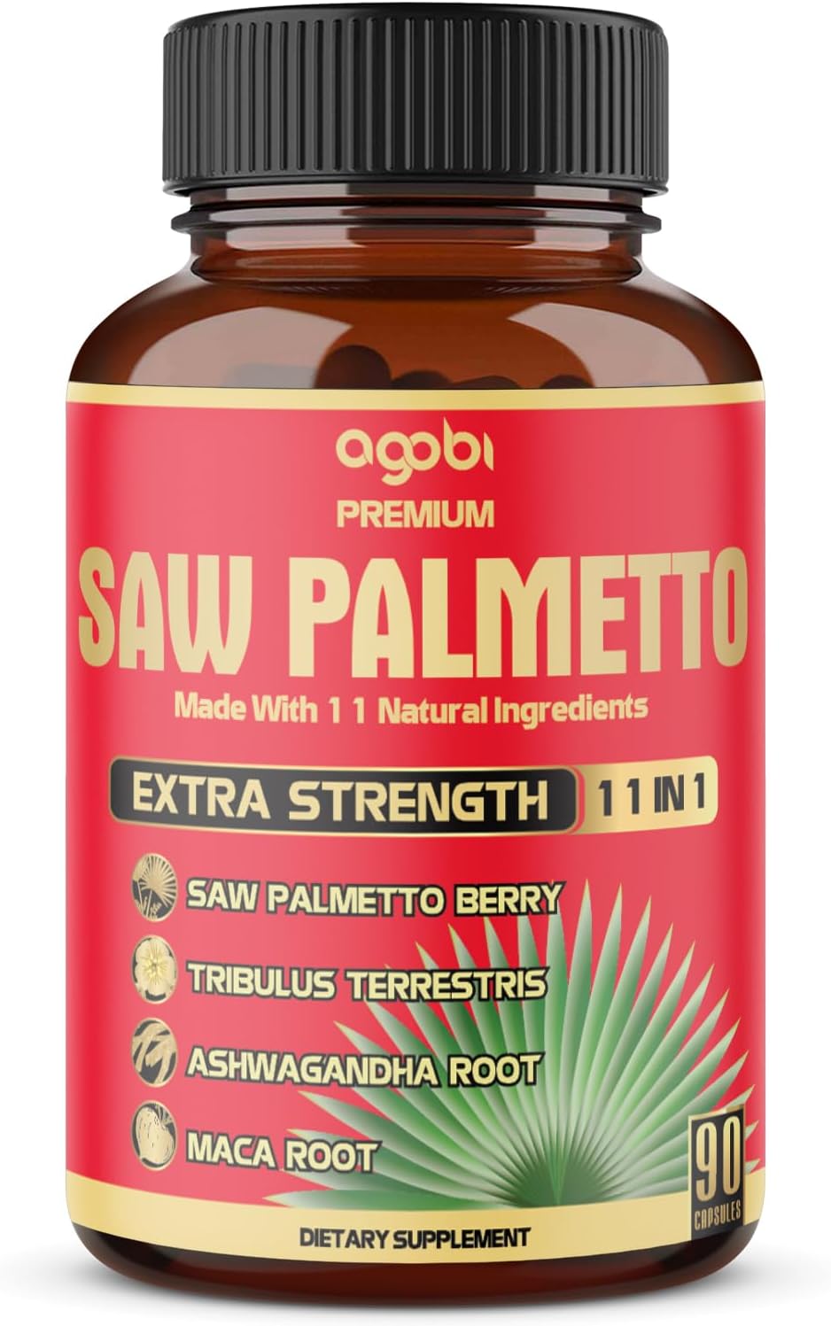 agobi Premium Saw Palmetto Complex 90 Capsules