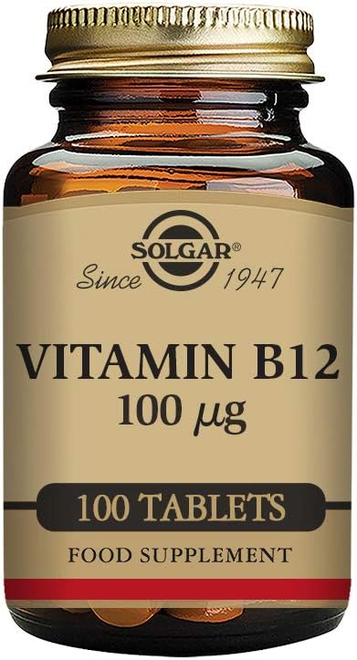 SOLGAR Vitamin B12 100 mcg - 100 Tablets