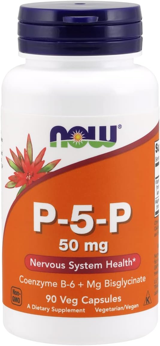 NOW P-5-P 50 mg, 90 Capsules