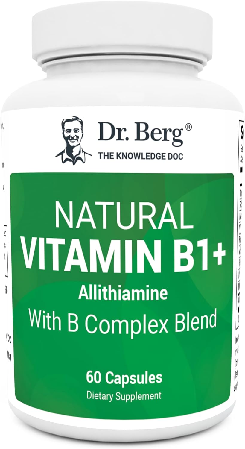 Dr. Berg Natural B1 B6 B12 Complex 60 Capsules