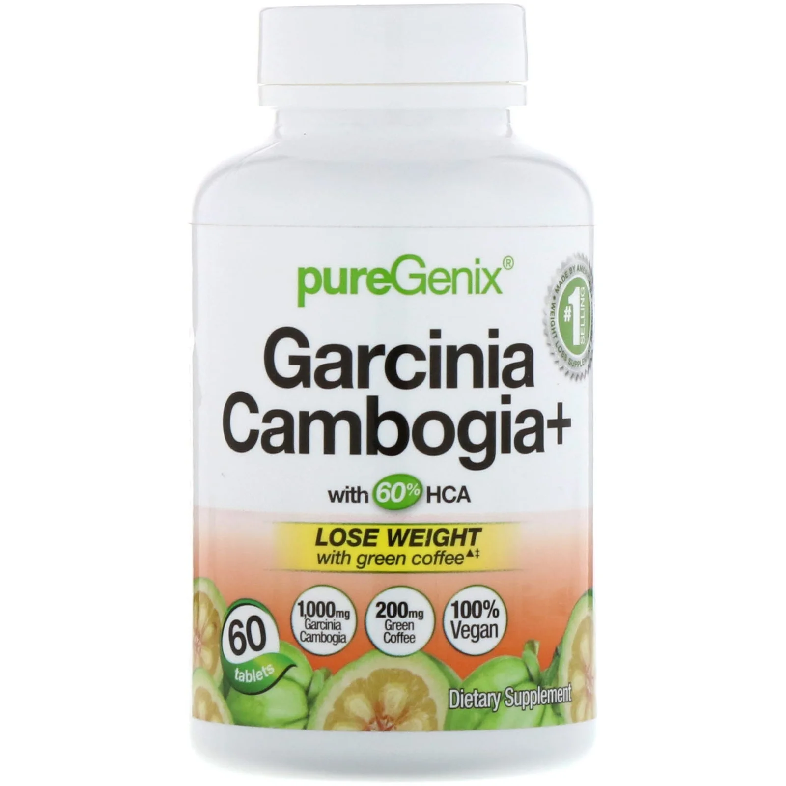 PureGenix Garcinia Cambogia, 60 Tablets