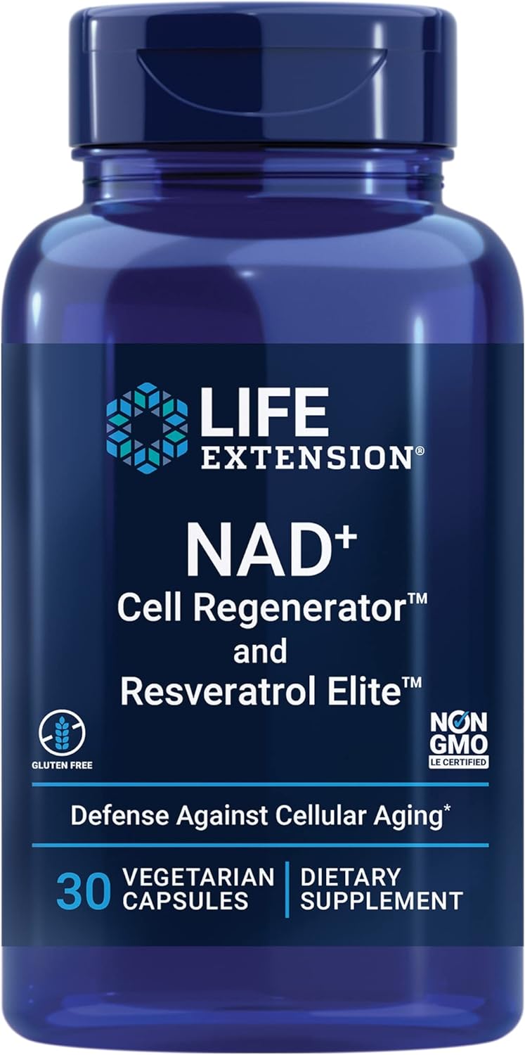 Life Extension, NAD+, 30 Capsule