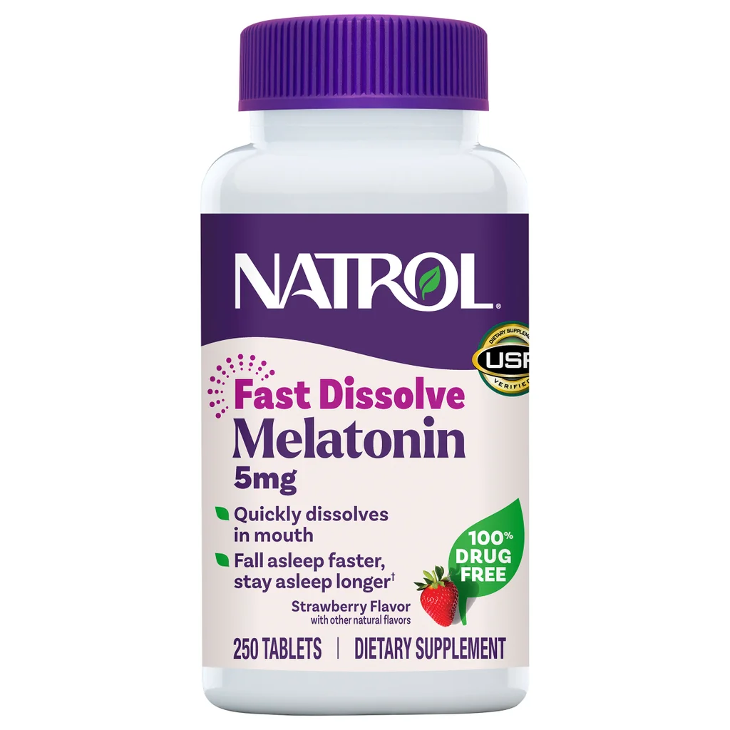Natrol Melatonin 5 mg Fast Dissolve Tablets | 250 Tablets