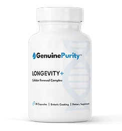 Longevity+ , Anti-Aging Supplement , 5 Nutrients | 30 Capsules