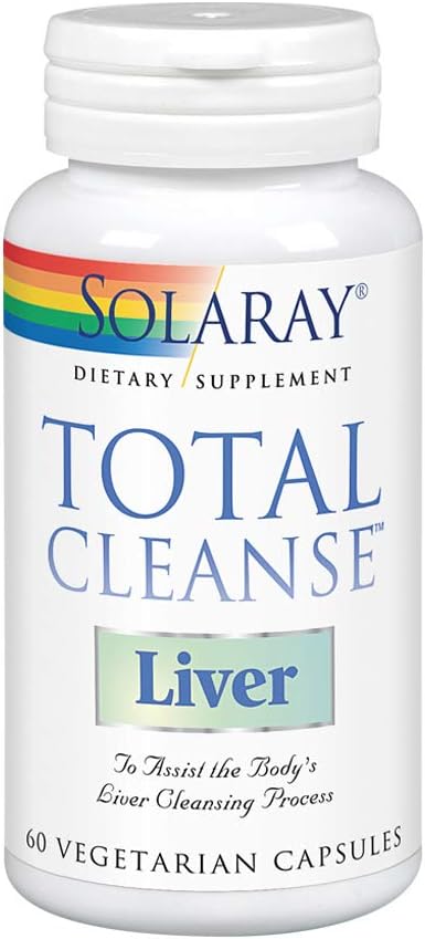 SOLARAY Total Cleanse Liver | Milk Thistle, Dandelion & More for Healthy Cleansing Support | 60 Count