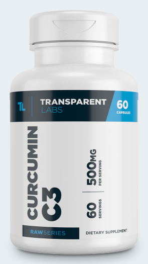Transparent labs Turmeric Curcumin C3 Complex 60 capsule