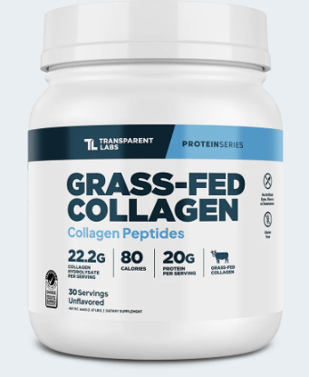 Transparent Labs Grass-Fed Collagen 30 servings (Unflavored)