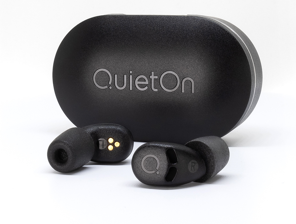 QuietOn Active Noise Cancelling Earbuds for Sleeping – Advanced Sleep Aid Technology