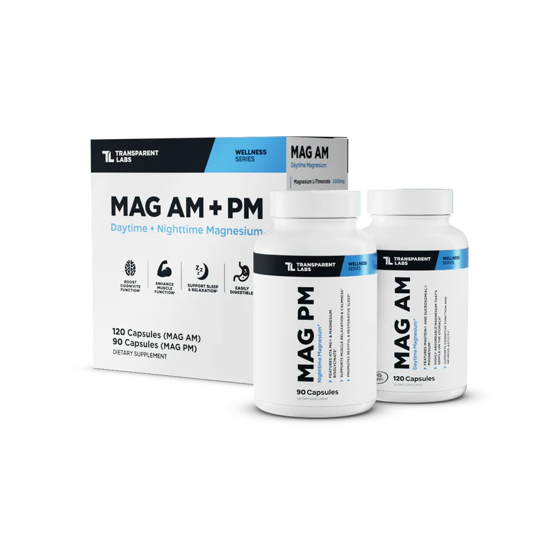 Transparent labs Mag AM + PM