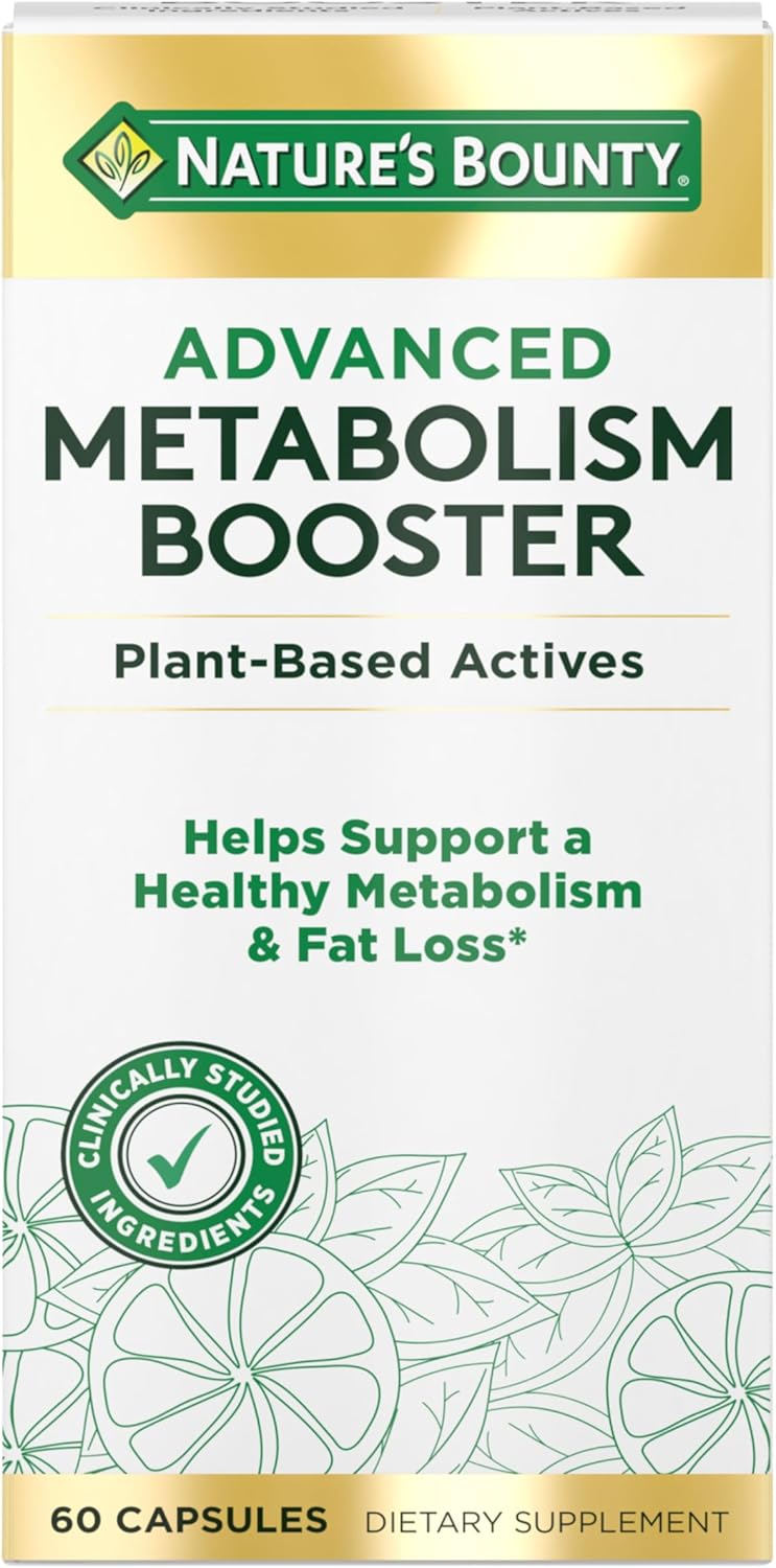 Nature's Bounty Advanced Metabolism Booster with Sinetrol® | 60 Capsules