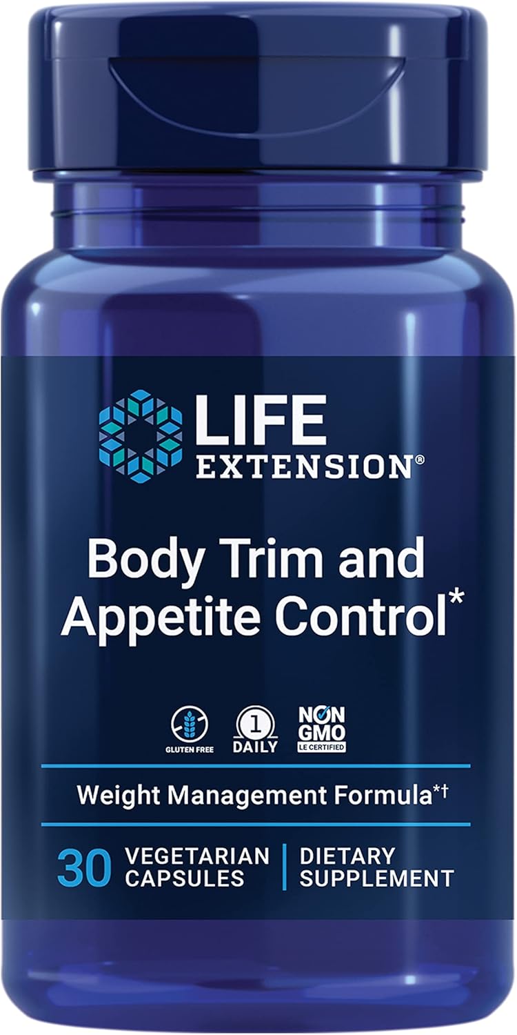 Body Trim Appetite Control Supplement | Life Extension | 30 Capsules