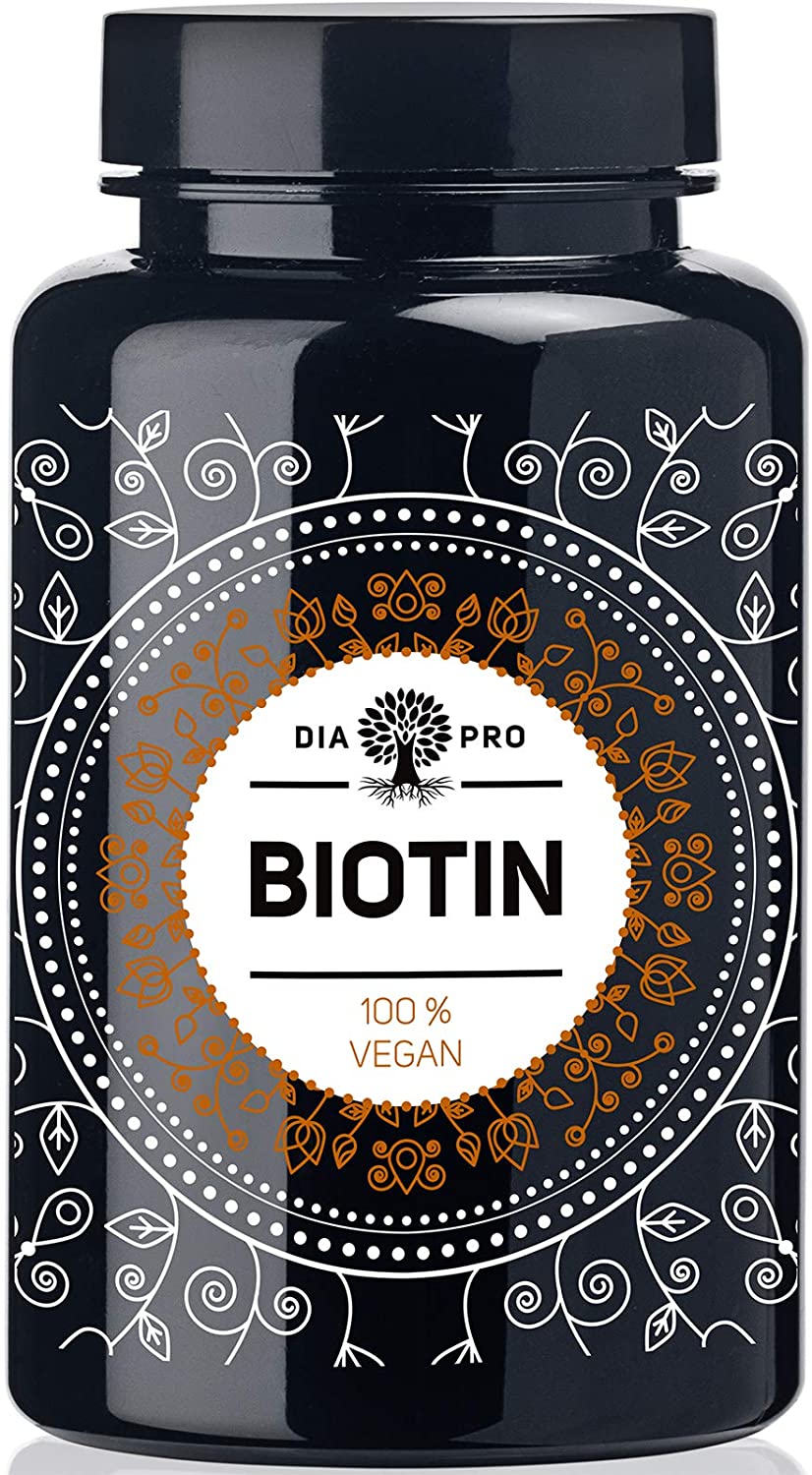 High-Dose Biotin Tablets - 10 mg per Tablet | 365 Tablets for Annual Supply