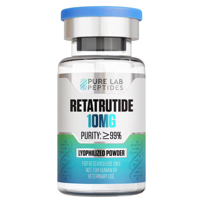 Pure lab peptides Retatrutide 10mg Peptide – Verified Purity for Advanced Metabolic &amp; Weight Research