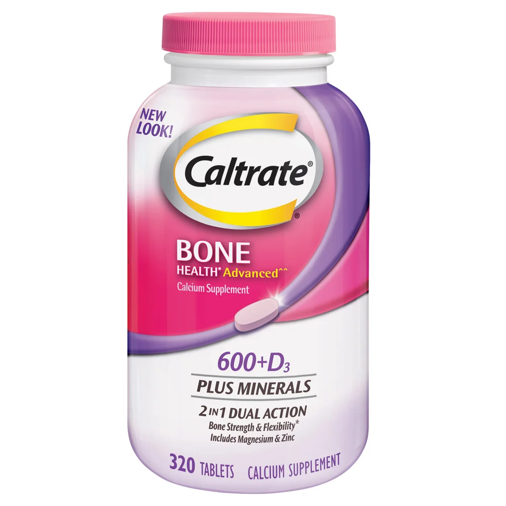 حبوب كالترات (Caltrate 600+D3) مع المعادن | الحماية من هشاشة العظام | 320 قرص