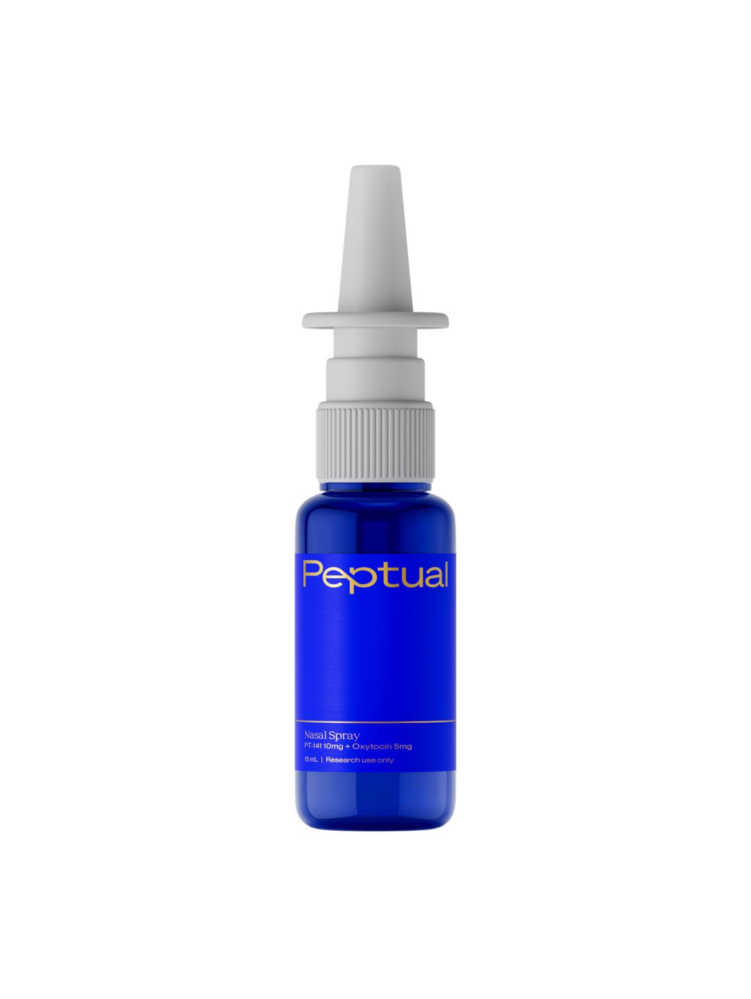 Peptual | PT-141 + Oxytocin Nasal Spray  | Libido &amp; Bonding | 15mL Nasal Spray