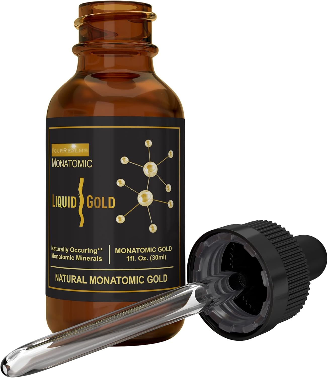 Liquid Gold ORMUS Monoatomic Gold 1 oz | M-State Minerals