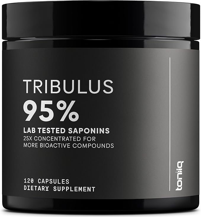Toniiq Tribulus 95% Saponins 1300mg – 120 Vegetarian Capsules
