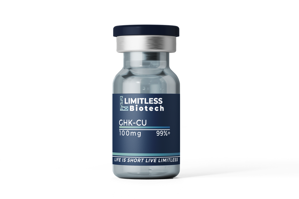 Limitless Biotech GHK-Cu (100mg) | High-Purity Peptide
