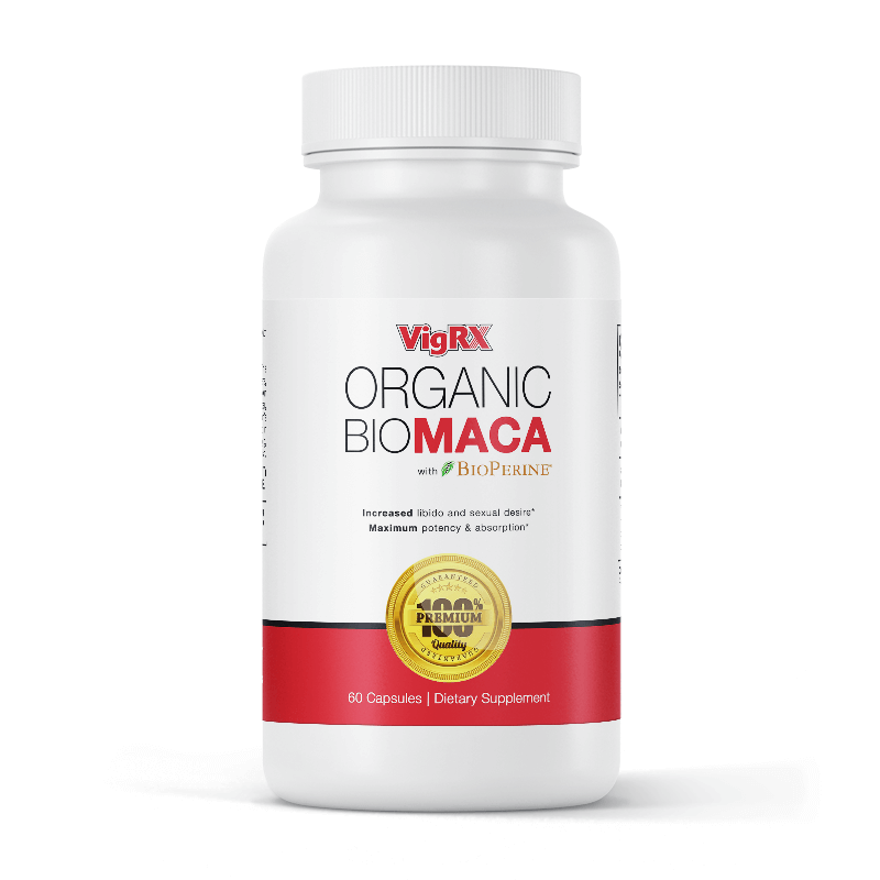 VigRX Organic Bio Maca 1,000 mg | Supports Sexual Desire and Stamina | 60 Capsules