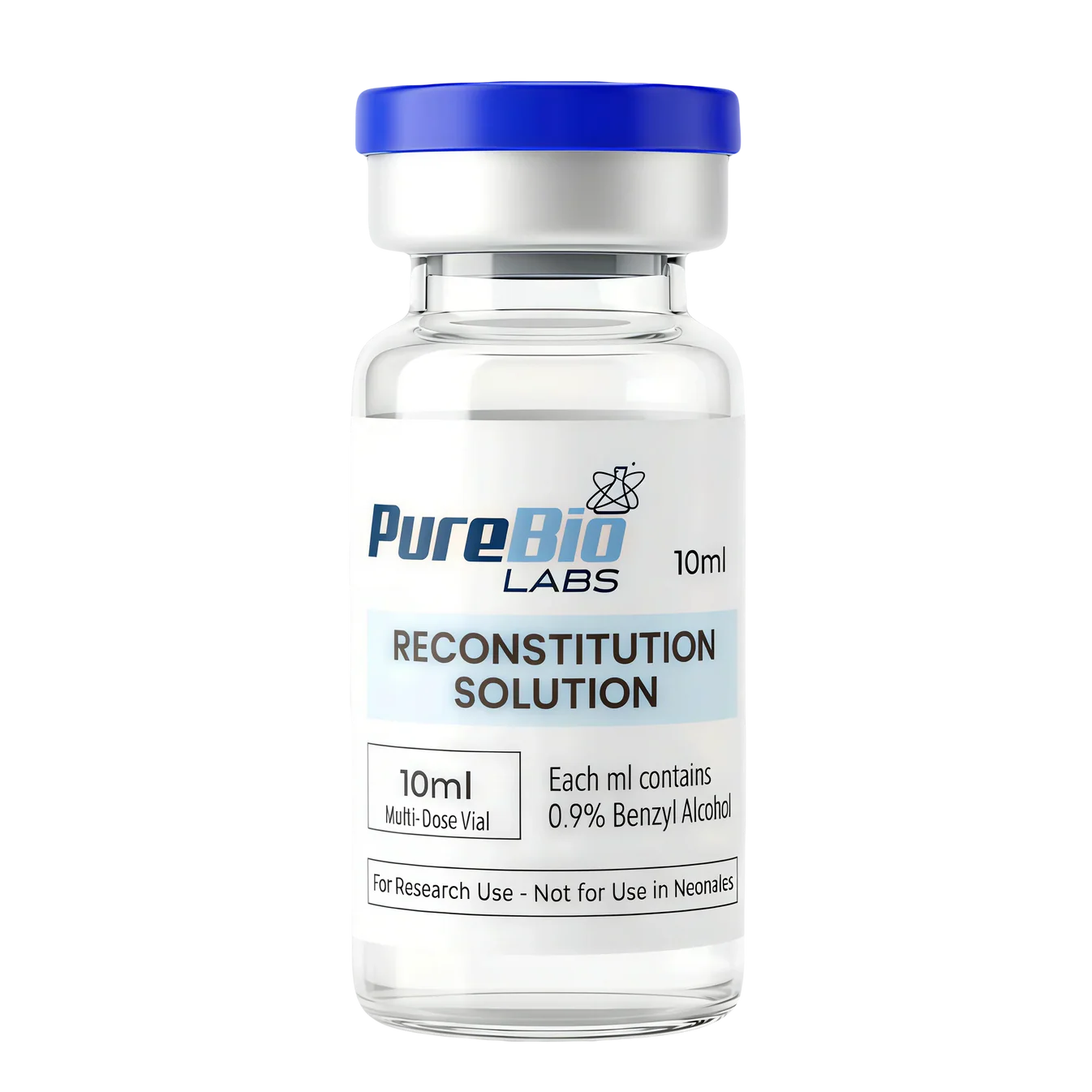 Pure Bio Labs Bacteriostatic Water (10ml) | Sterile Diluent