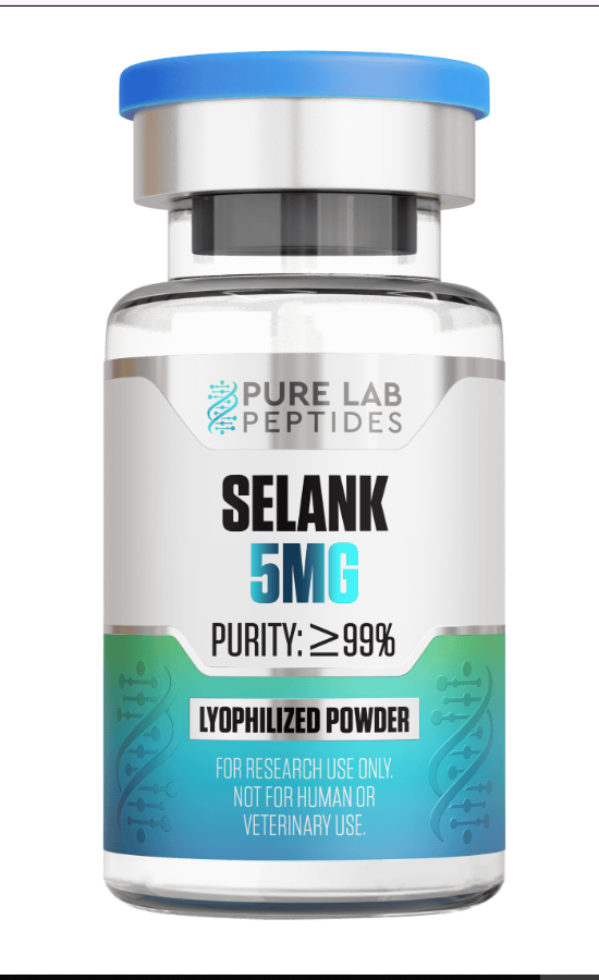 Pure Lab Peptides Selank (5mg) | Advance your neuro-modulation