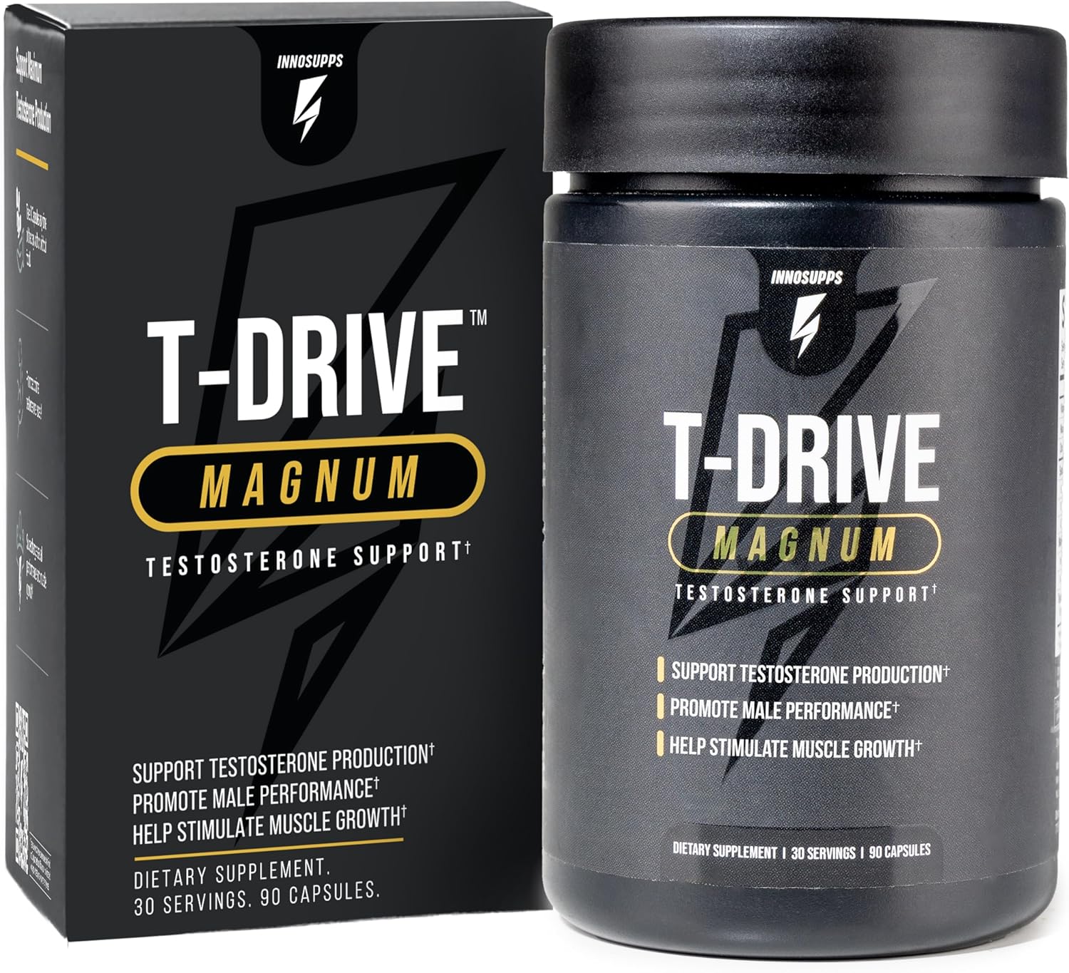 Inno Supps T-Drive Magnum Men’s Vitality Support – 90 Capsules