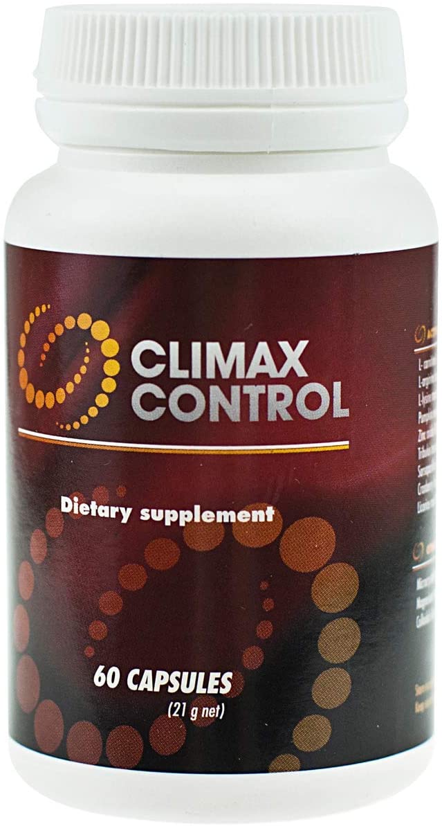 CLIMAX CONTROL for Premature Ejaculation 60 Capsules