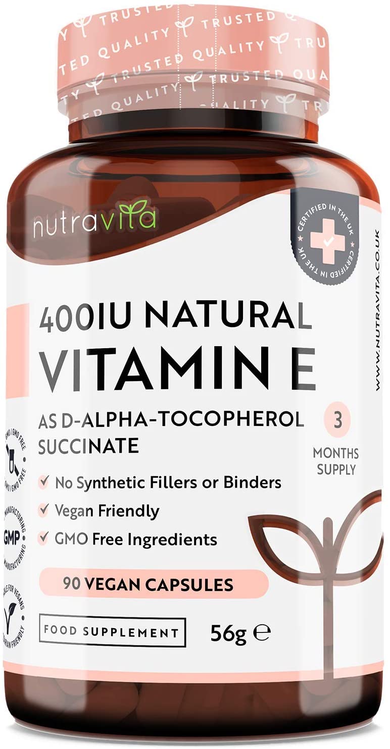Nutravita, Vitamin E 400 IU, 90 Capsules