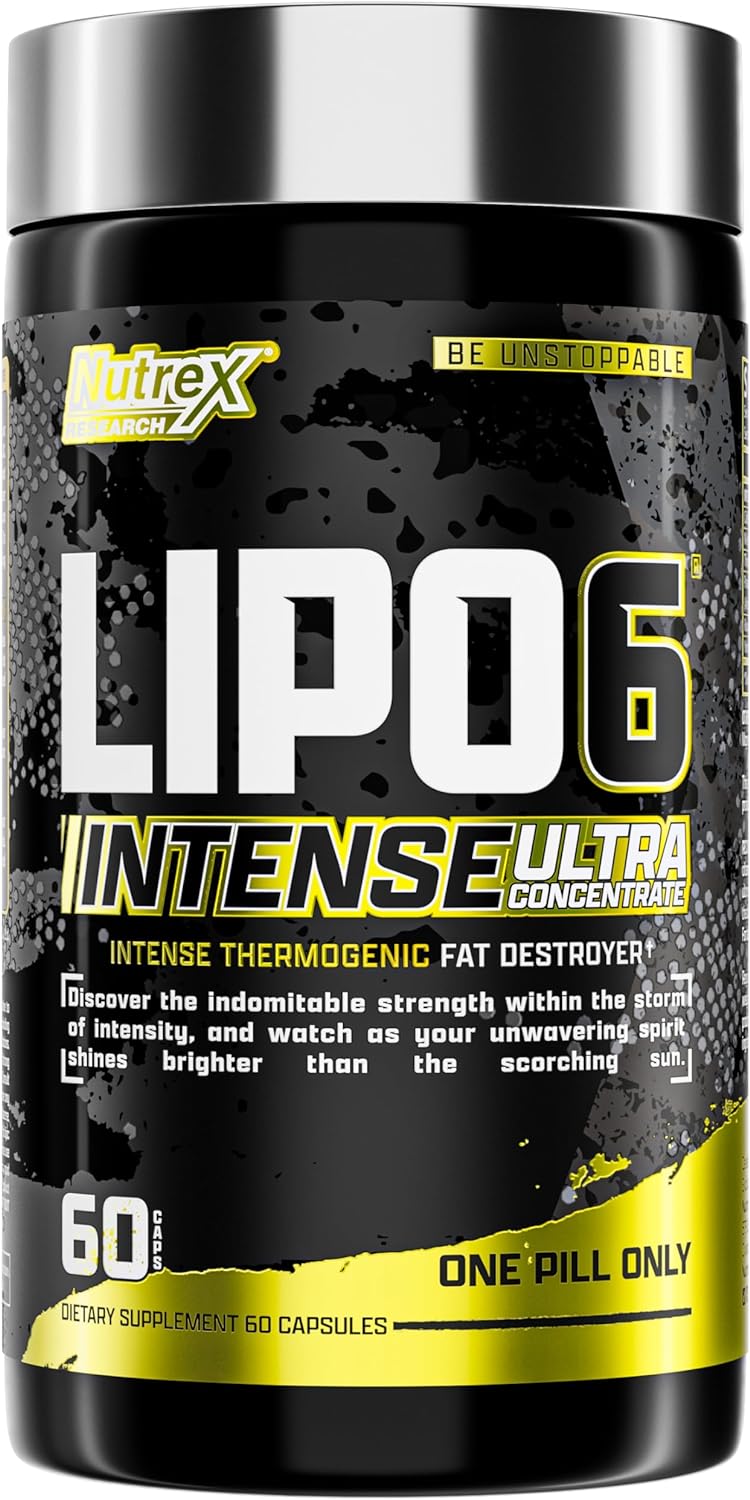 Nutrex Research Lipo-6 Black Intense Ultra Concentrate 60 Caps