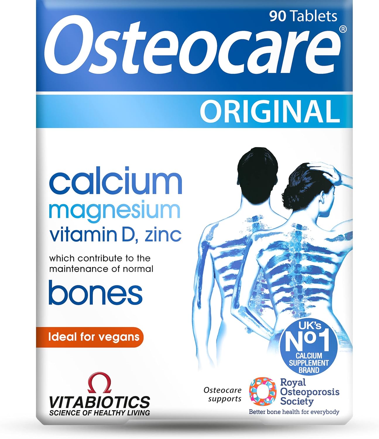 Vitabiotics Osteocare Original Bone Health Formula, 90 Tablets