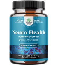 Nature's Craft Mind Enhancement Supplement | Natural Nootropic for Focus & Memory | 60 Capsules