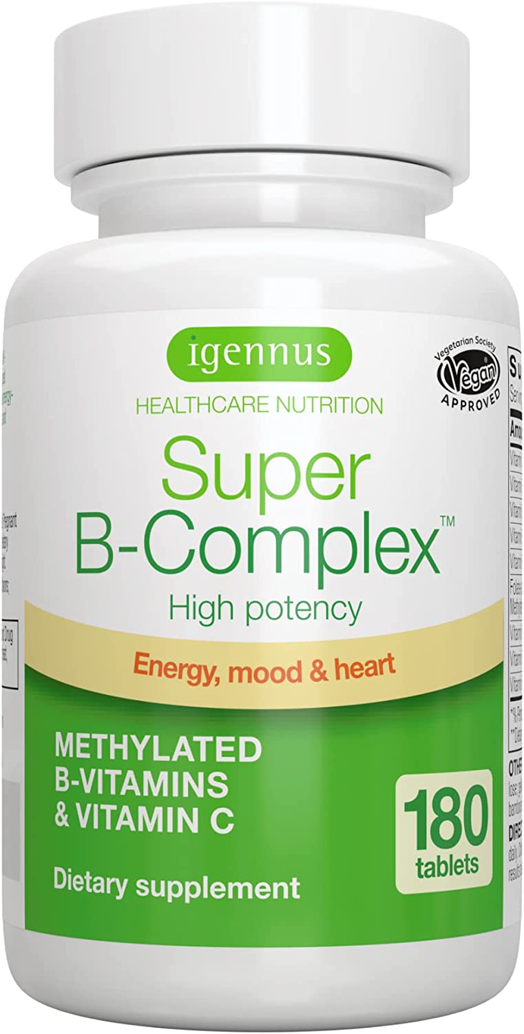 Igennus Super B-Complex Methyl cobalamin 180 Small Tablets