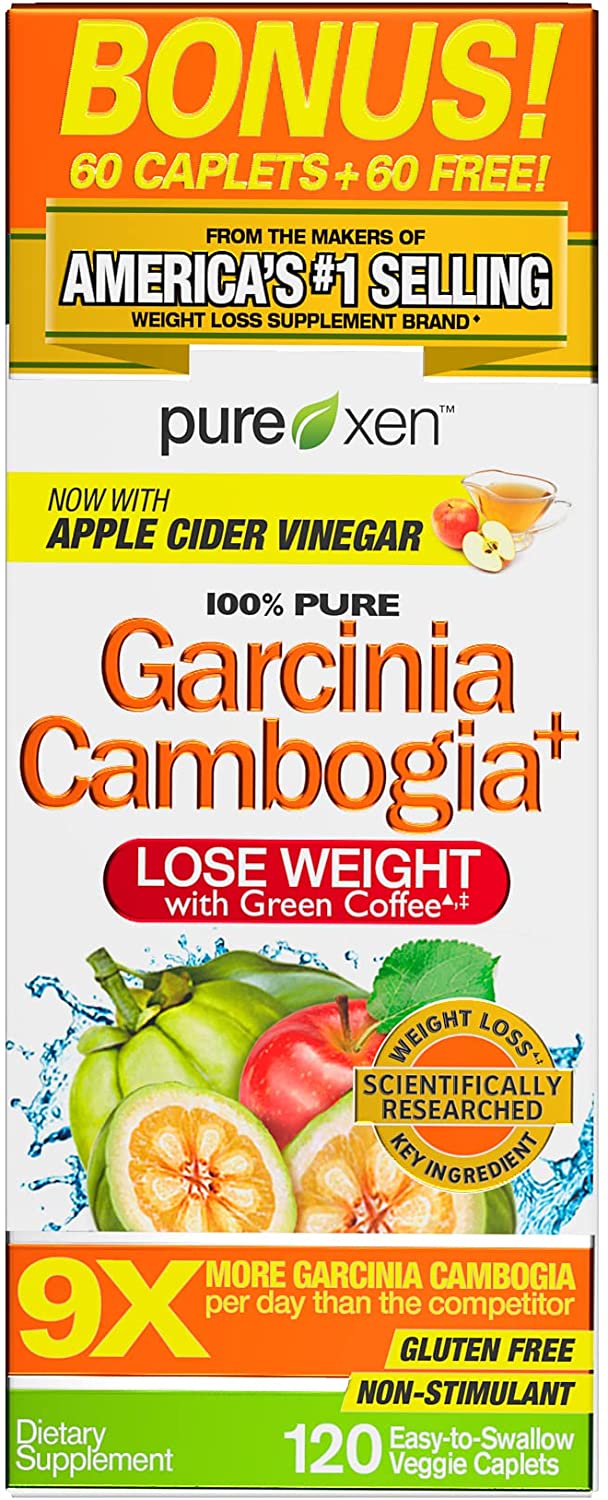 Purely Inspired Garcinia Cambogia Weight Loss Pills for Women &amp; Men | Purely Inspired 100% Pure Garcinia Cambogia | Green Coffee Bean Extract &amp; ACV | Weight Loss Supplement Pills | Weight Loss Products | 120 Pills الجارسينيا كامبوجيا مع حبوب القهوه الخضراء وخل التفاح لفقدان الوزن 120 حباية