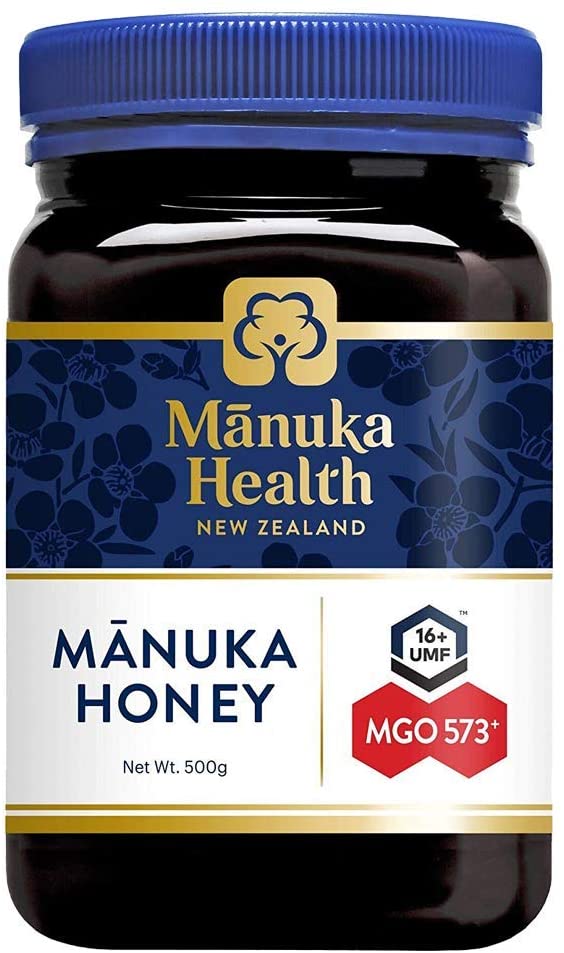(Open Bottle) Manuka Health MGO 573+ Manuka Honey 500g عسل نحل مانوكا من نيوزيلندا 500 جرام