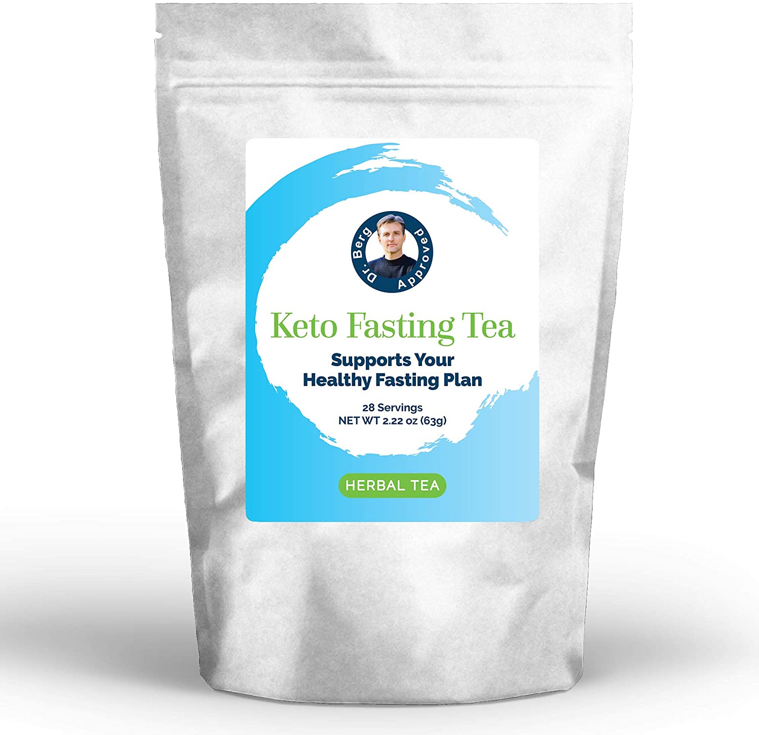 Dr. Berg's Keto Fasting Tea, Appetite Suppressant, Help Reduce Hunger, Metabolism &amp; Energy Support شاى التخسيس بدون سكر ومنزوع الكافيين،يساعد على تقليل  الشهية والجوع ويزيد من انتاج الطاقة