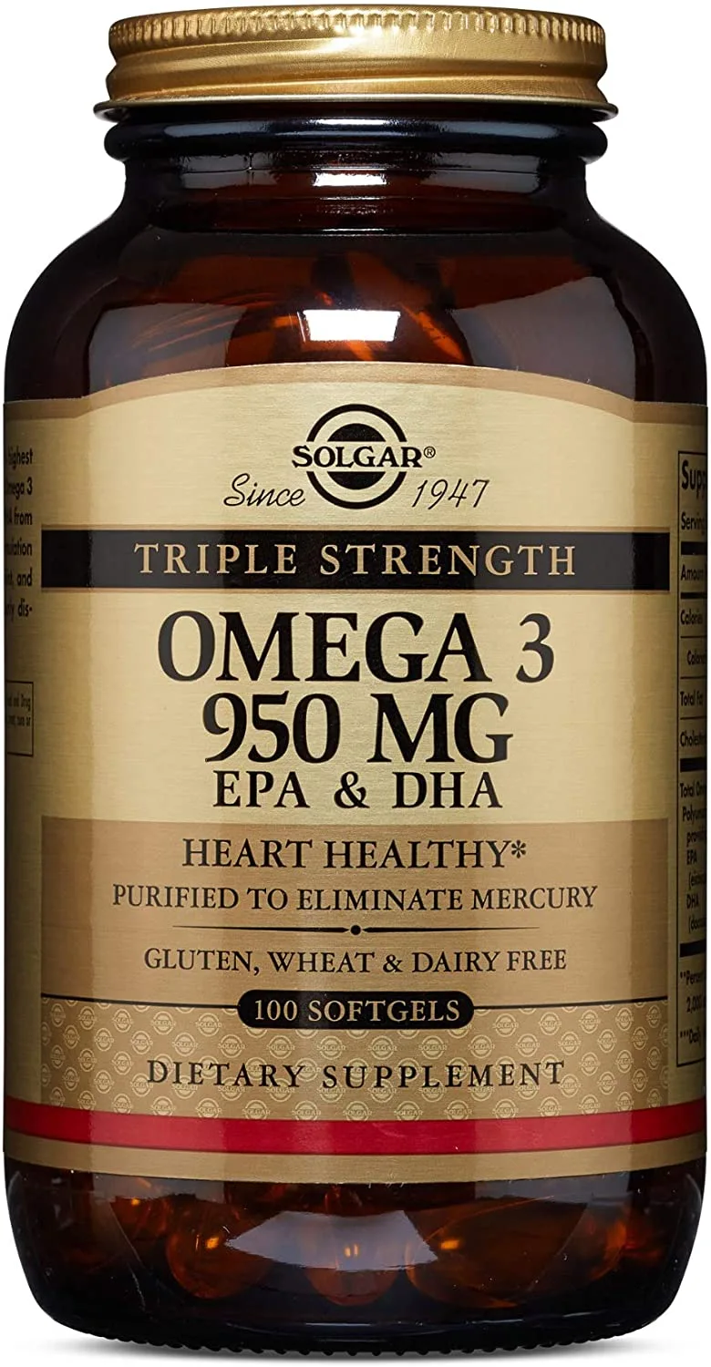 Solgar Omega 3 950 mg 100 Softgels
