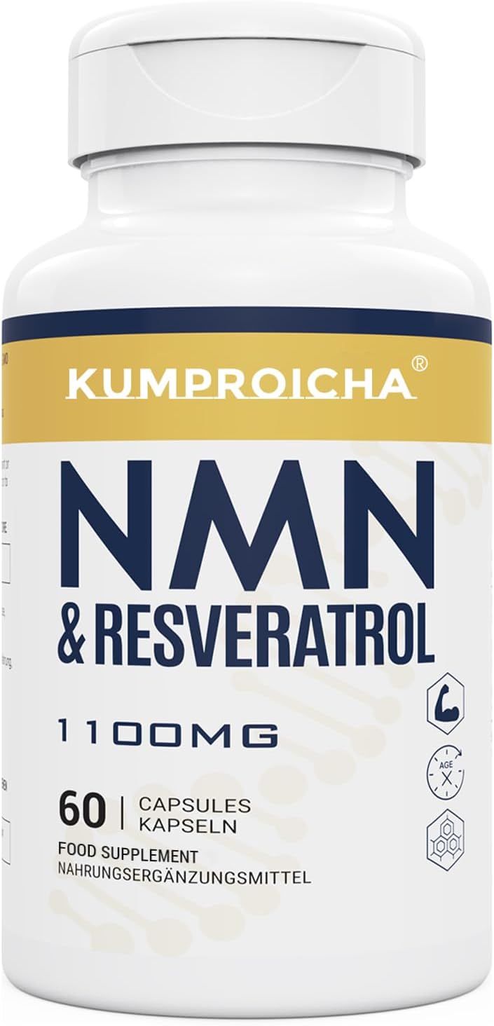 Kumproicha NMN &amp; Trans-Resveratrol - 60 Capsules, 1100 mg