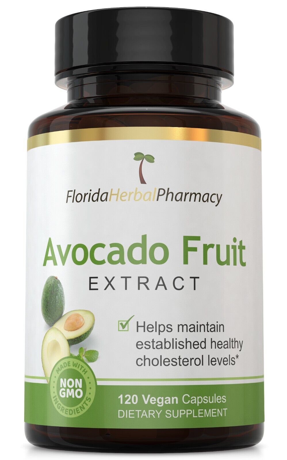 Avocado Fruit Extract Capsules 10:1 ,120 Capsules